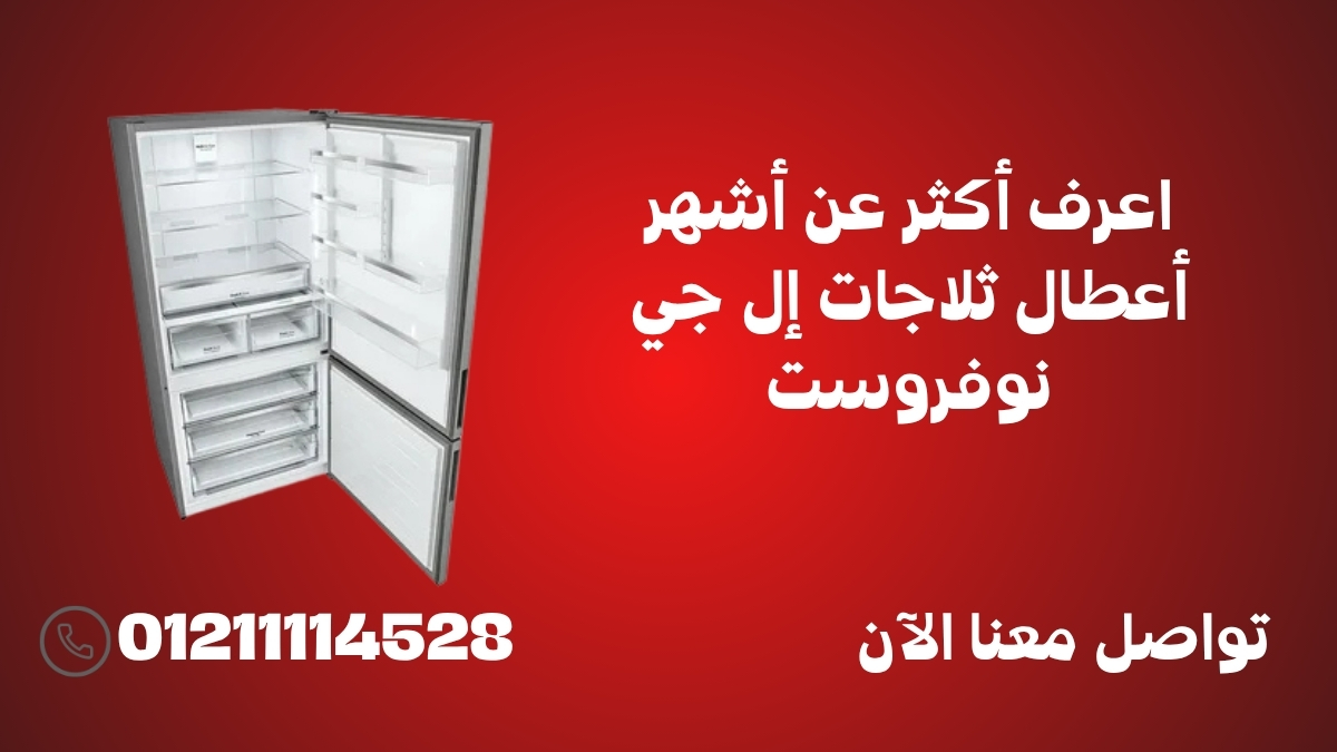 اعرف أكثر عن أشهر أعطال ثلاجات إل جي نوفروست