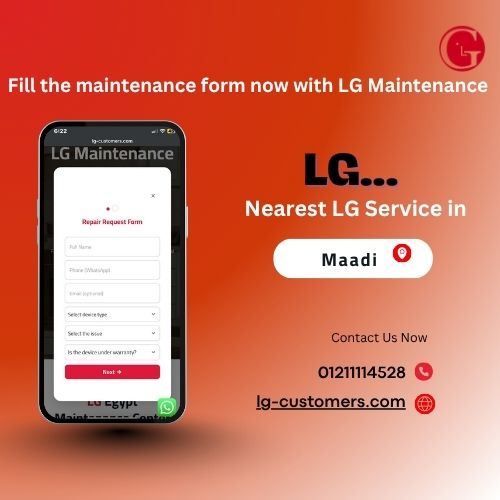 LG Maintenance in Maadi – Certified Home Service & Repairs